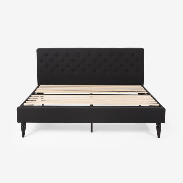Gdf Studio Agnes Contemporary Upholstered Platform Bed