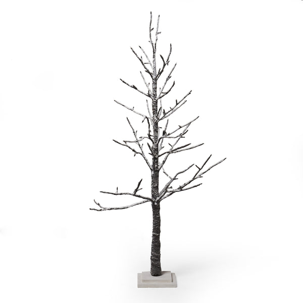 gdf studio Ahmiya 4-foot Pre-Lit 114 Warm White LED Artificial Christmas Twig Tree