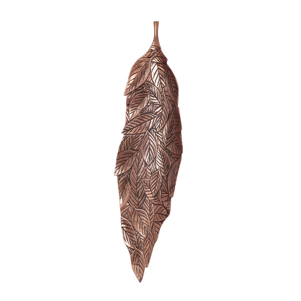 gdf studio Ailey Handcrafted Aluminum Leaf Wall Decor
