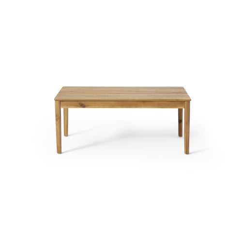 Gdf Studio Alamosa Outdoor Acacia Wood Coffee Table Teak