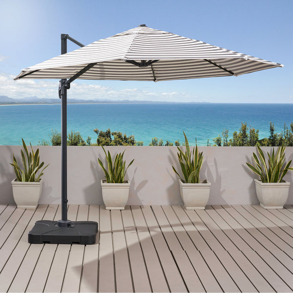 Gdf Studio Alannah 9.6 Ft. Outdoor Canopy Sunshade Umbrella