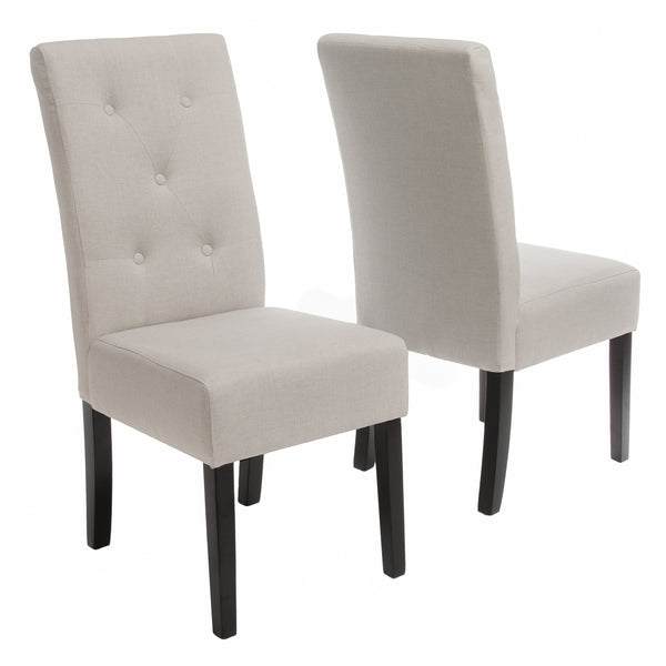 gdf studio Alexander Natural Fabric Dining Chair (Set of 2)