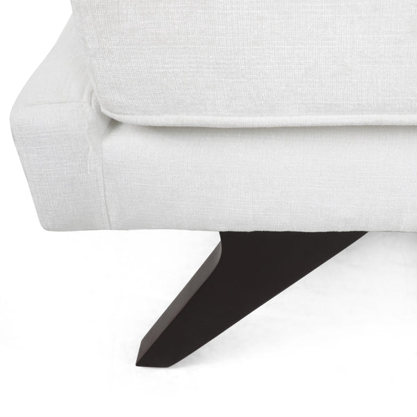Gdf Studio Alphonso Mid-Century Modern Fabric Chaise Lounge