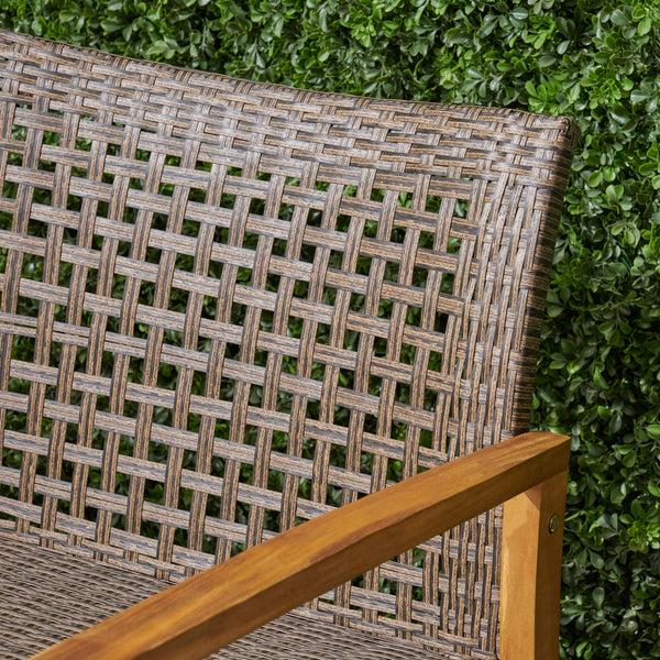 Gdf Studio Alyssa Outdoor 6 Piece Sofa And Loveseat Chat Set
