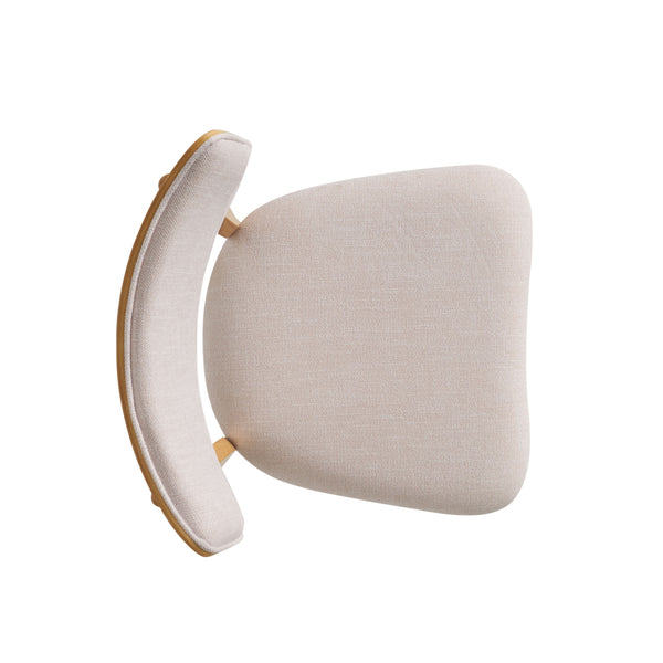 Gdf Studio Aman Mid Century Natural Oak Finished 5 PC Dining Set