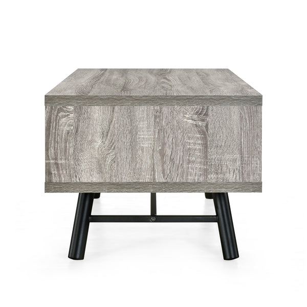 Gdf Studio Amariana Mid-Century Modern Coffee Table With Storage