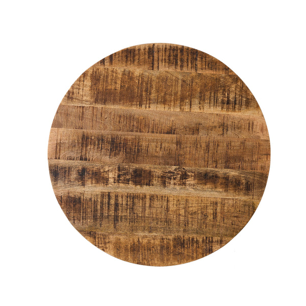 Gdf Studio Ameliarae Handcrafted Boho Mango Wood And Iron Coffee Table
