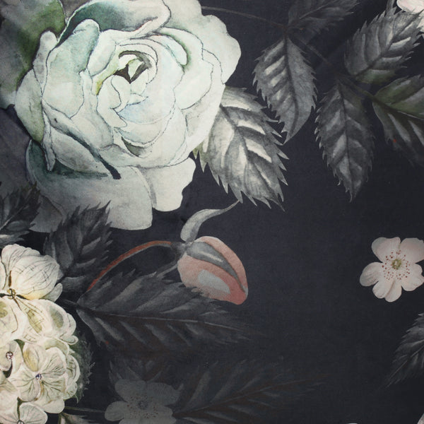 Gdf Studio Amlin Traditional Fabric Flower Print Pouf