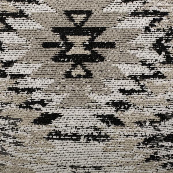 Gdf Studio Anastyn Hand Loomed Boho Fabric Cube Pouf