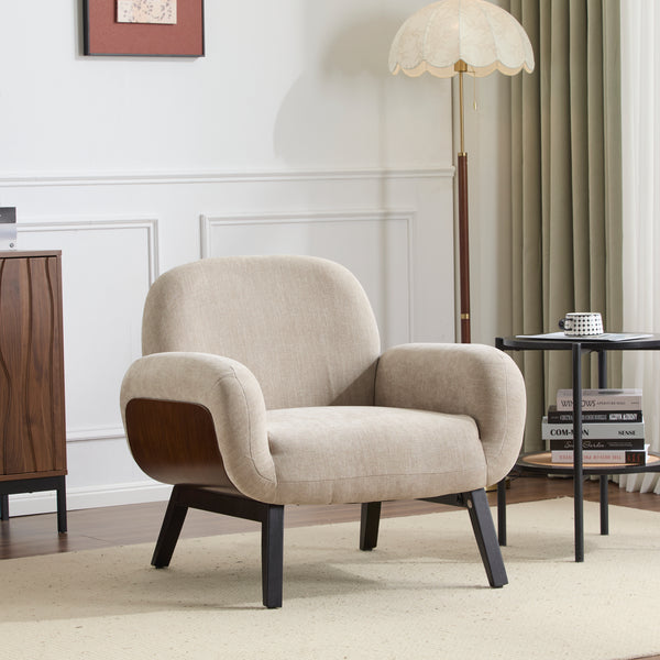 gdf studio Andry Comfort Oriented Durable Armchair With Cushion