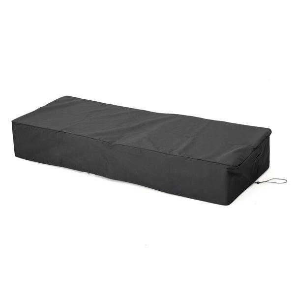 gdf studio Ann Outdoor Waterproof Chaise Lounge Cover Gray