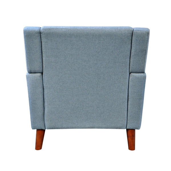 Gdf Studio Anvith Mid Century Modern Fabric Arm Chair