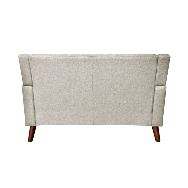 Gdf Studio Anvith Mid Century Modern Fabric Loveseat