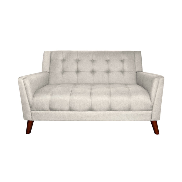 gdf studio Anvith Mid Century Modern Fabric Loveseat