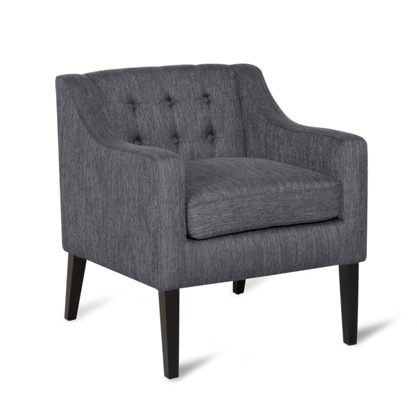 Gdf Studio Aragon Contemporary Fabric Tufted Accent Chair