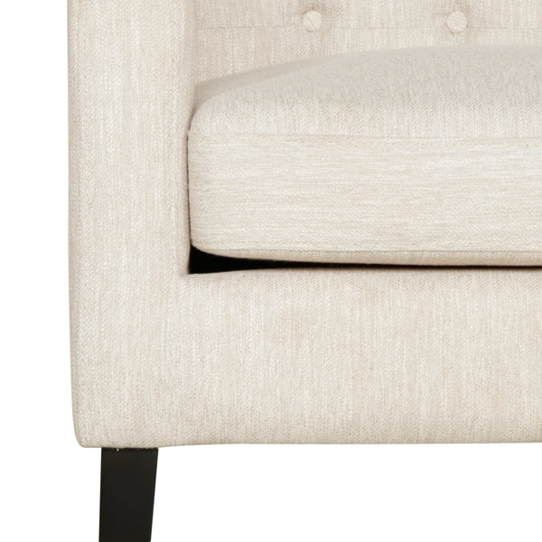Gdf Studio Aragon Contemporary Fabric Tufted Accent Chairs Set Of 2