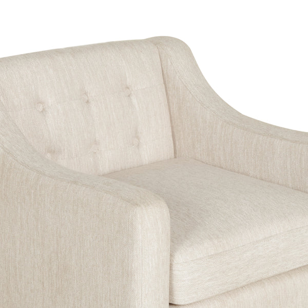 Gdf Studio Aragon Contemporary Fabric Tufted Accent Chairs Set Of 2