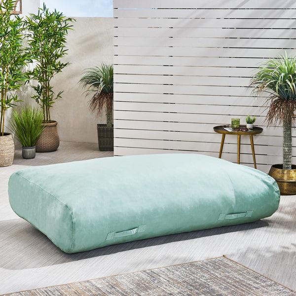 Gdf Studio Arcelia Outdoor Water Resistant 6X3 Lounger Bean Bag