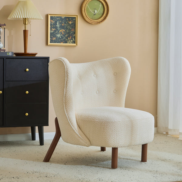 Gdf Studio Ariae Birch Modern Upholstered Club Chair