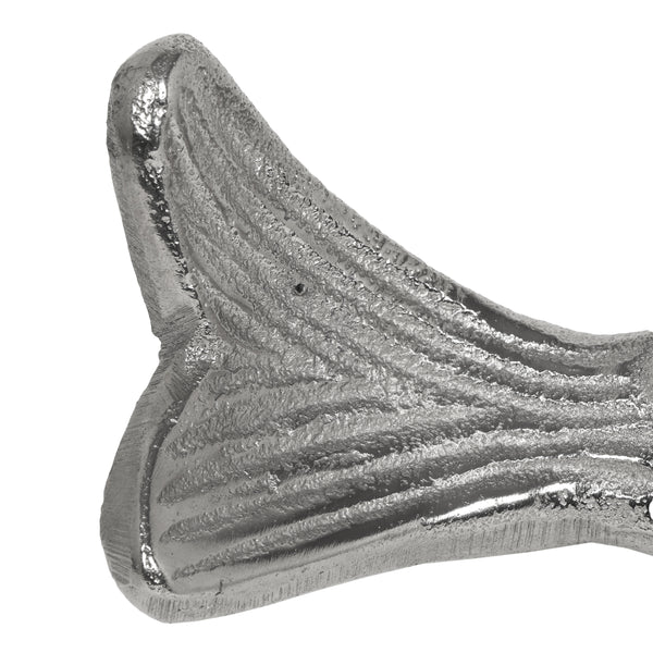 Gdf Studio Arruda Handmade Aluminum Fish Wall Decor Set Of 2 Raw Nickel