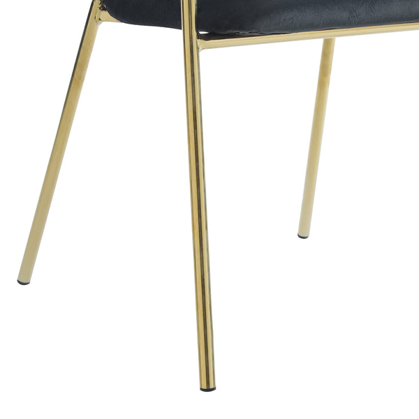 Gdf Studio Aspena Modern Upholstered Velvet Dining Chairs