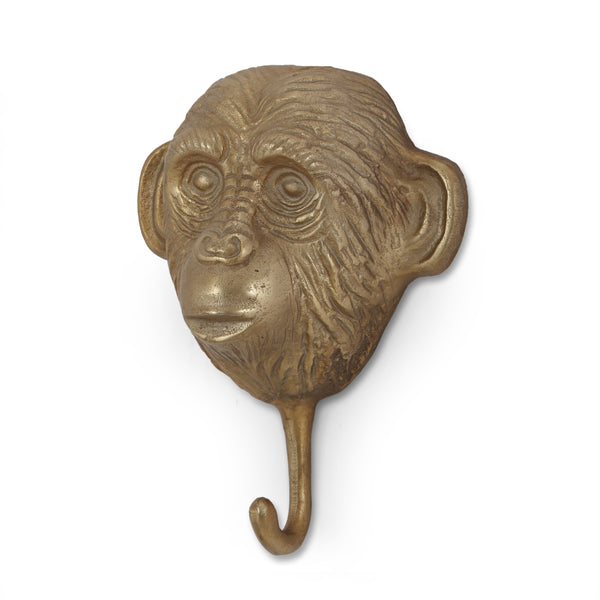 gdf studio Austell Handcrafted Aluminum Monkey Wall Hook