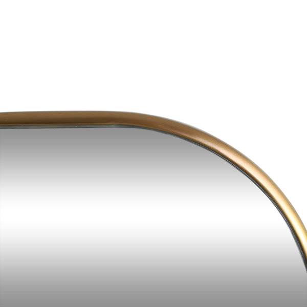 Gdf Studio Autry Contemporary Rounded Rectangular Leaner Mirror