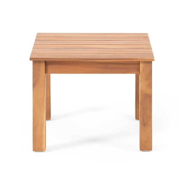Gdf Studio Avacyn Outdoor Mid-Century Modern End Table