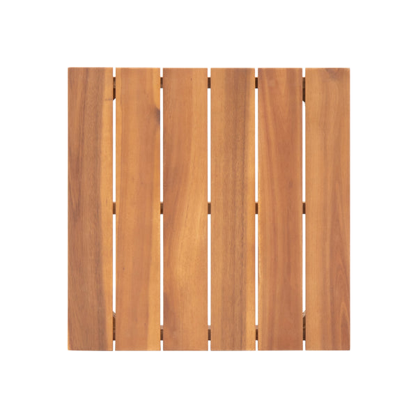 Gdf Studio Avacyn Outdoor Mid-Century Modern End Table