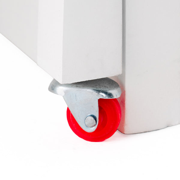 Gdf Studio Axelle Contemporary Mango Wood Secretary Desk With Storage White