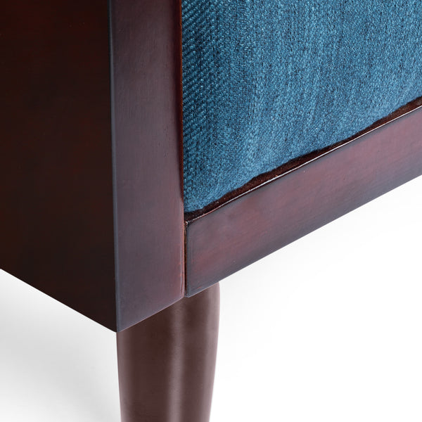 Gdf Studio Bagan Mid-Century Modern Upholstered 3 Seater Sofa