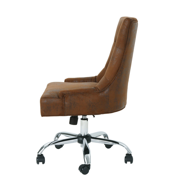 Gdf Studio Bagnold Home Office Microfiber Desk Chair