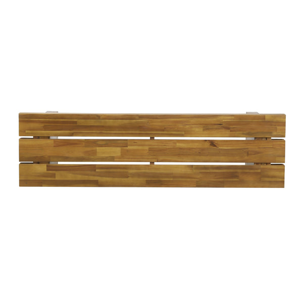 Gdf Studio Bagwell Appling Outdoor Acacia Wood Bench
