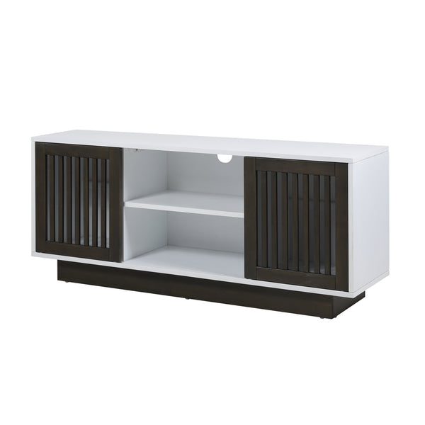 gdf studio Banya Mid-Century Modern 2 Door TV Stand with Storage