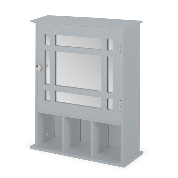 Gdf Studio Bavier Modern Medicine Cabinet With Mirror