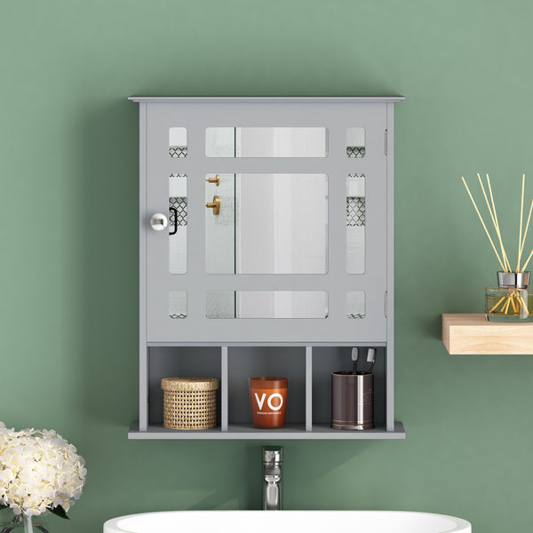 gdf studio Bavier Modern Medicine Cabinet with Mirror
