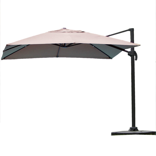 gdf studio Bayside Outdoor 9.8 Foot Umbrella with Stand & Base