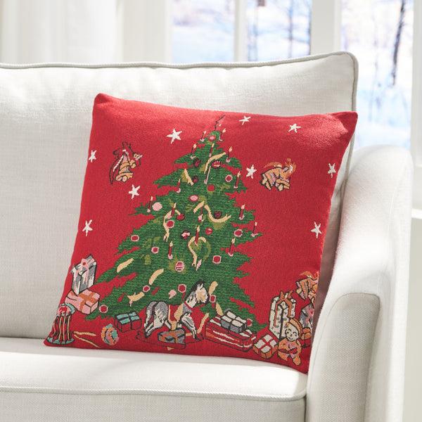 Gdf Studio Benoit Modern Fabric Christmas Throw Pillow