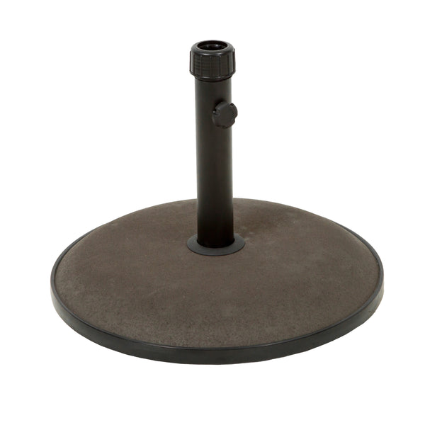 gdf studio Benton Outdoor 66 lbs Circular Concrete Umbrella Base
