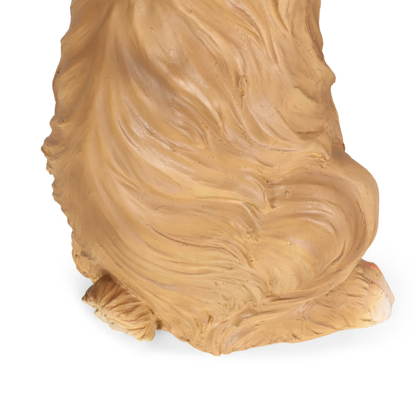 Gdf Studio Biddle Outdoor Rabbit Garden Statue White And Brown