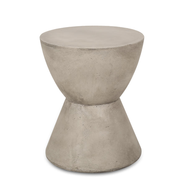 gdf studio Billion Outdoor Lightweight Concrete Side Table