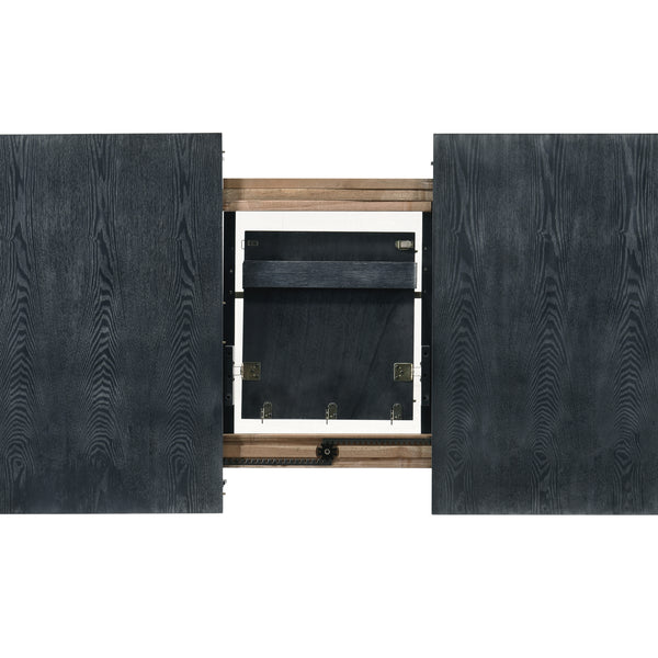 Gdf Studio Birdsong French Country Wooden Expandable Dining Table