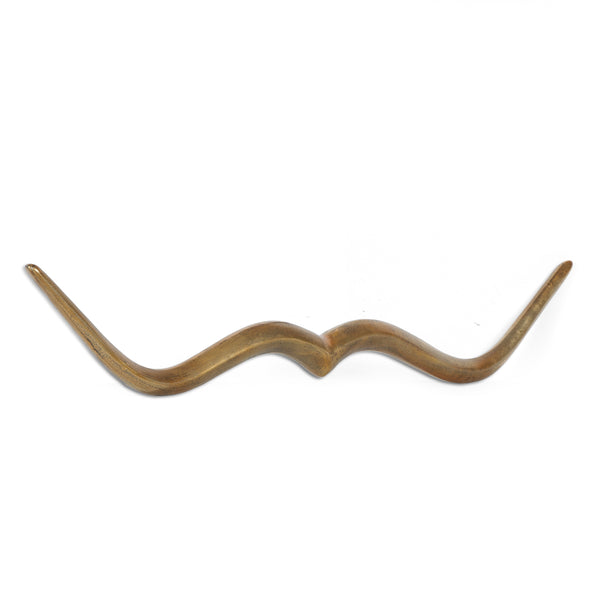 gdf studio Blackshear Handcrafted Aluminum Mustache Wall Decor