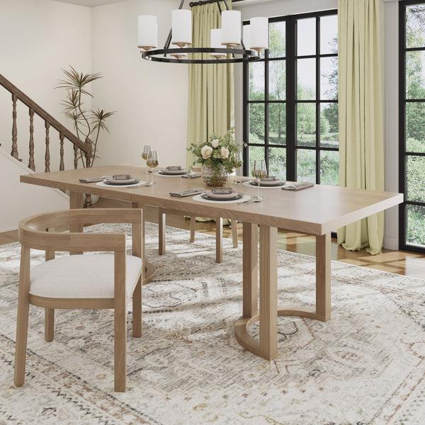 gdf studio Bloomshard 95 Inchs Modern wooden Dining Table