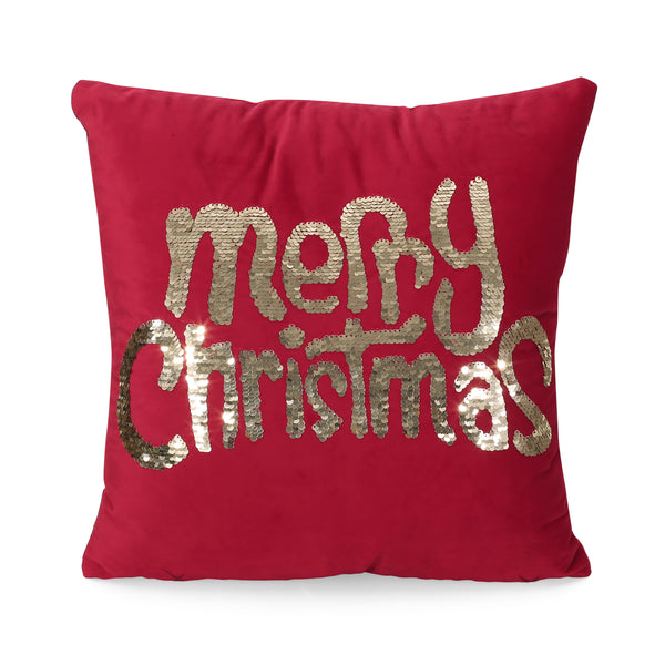 Gdf Studio Bolivar Glam Velvet Christmas Throw Pillow