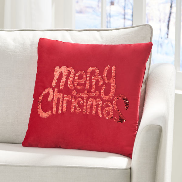 Gdf Studio Bolivar Glam Velvet Christmas Throw Pillow