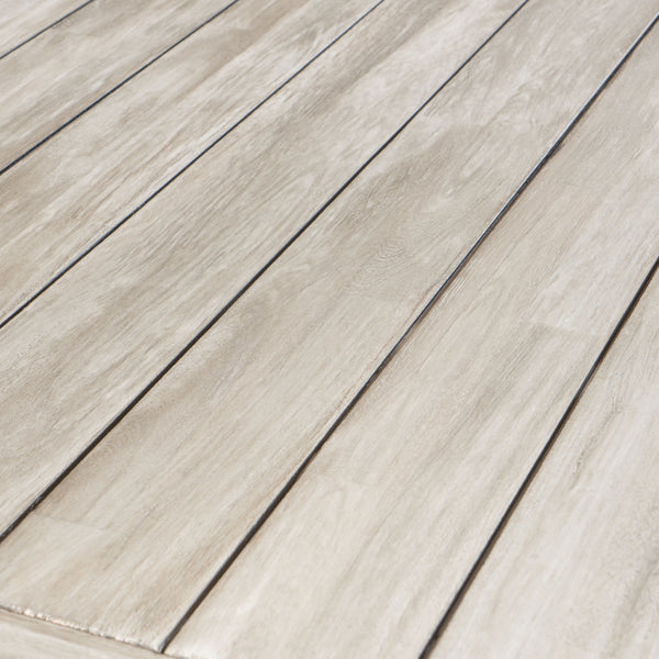 Gdf Studio Bowman Outdoor Modern Industrial 3 Piece Acacia Wood Picnic Dining Set With Benches