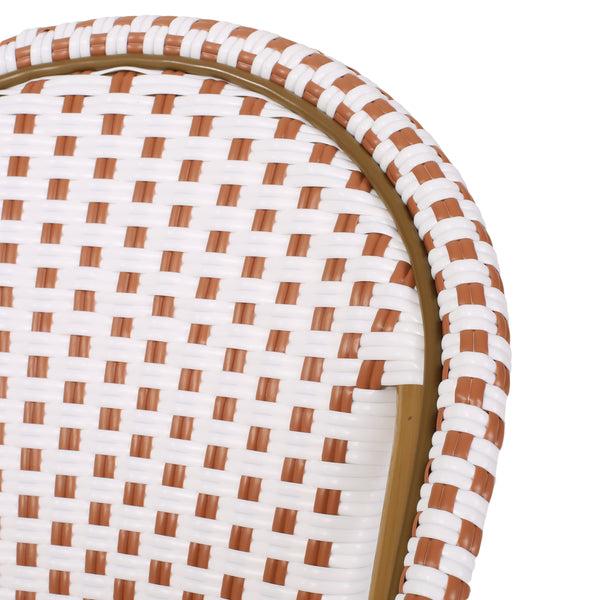 Gdf Studio Brandy Outdoor French Bistro Chair Set Of 4