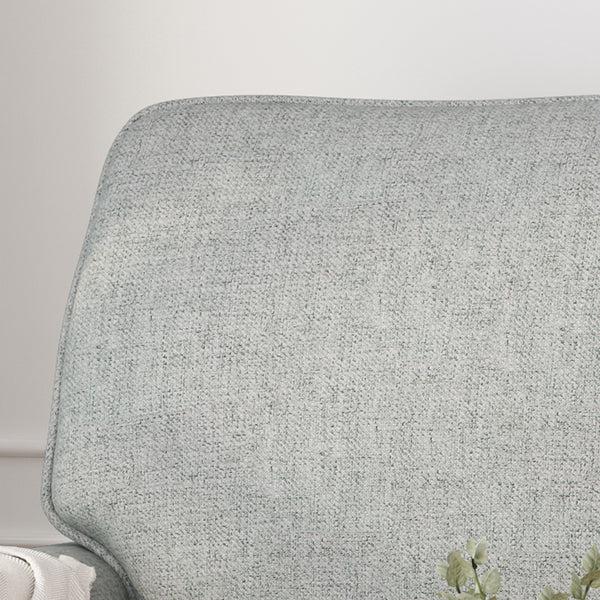 Gdf Studio Bridget Contemporary Scrolled Arm Upholstered Fabric Sofa With Tonal Piping
