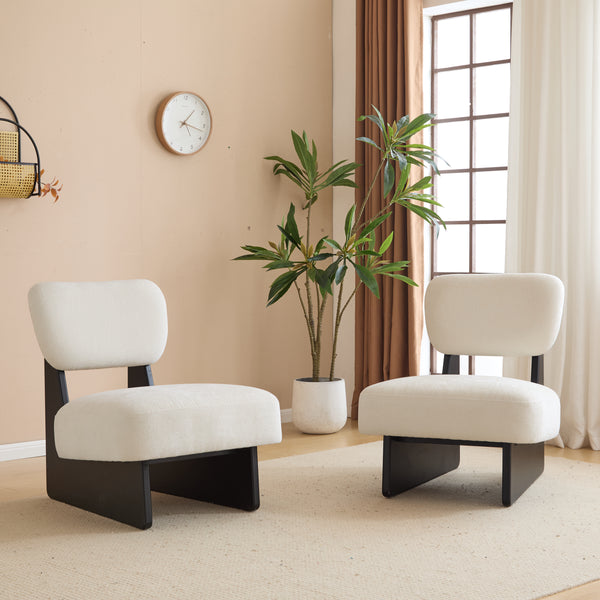 gdf studio Brilinos Modern Lounge Chair Minimalist Design Stylish and Comfortable Set of 2